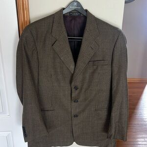 Bachrach Vintage 100% Lambswool tweed blazer men’s 42
